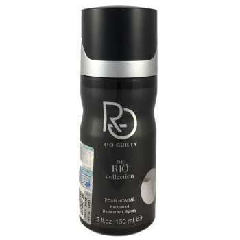 اسپری ضد تعریق مردانه ریو کالکشن مدل Rio Guilty حجم 150ml_60acd85b5cc72.jpeg اسپری خوشبوکننده مردانه ریو کالکشن مدل Rio Guilty حجم 150ml - Image 1