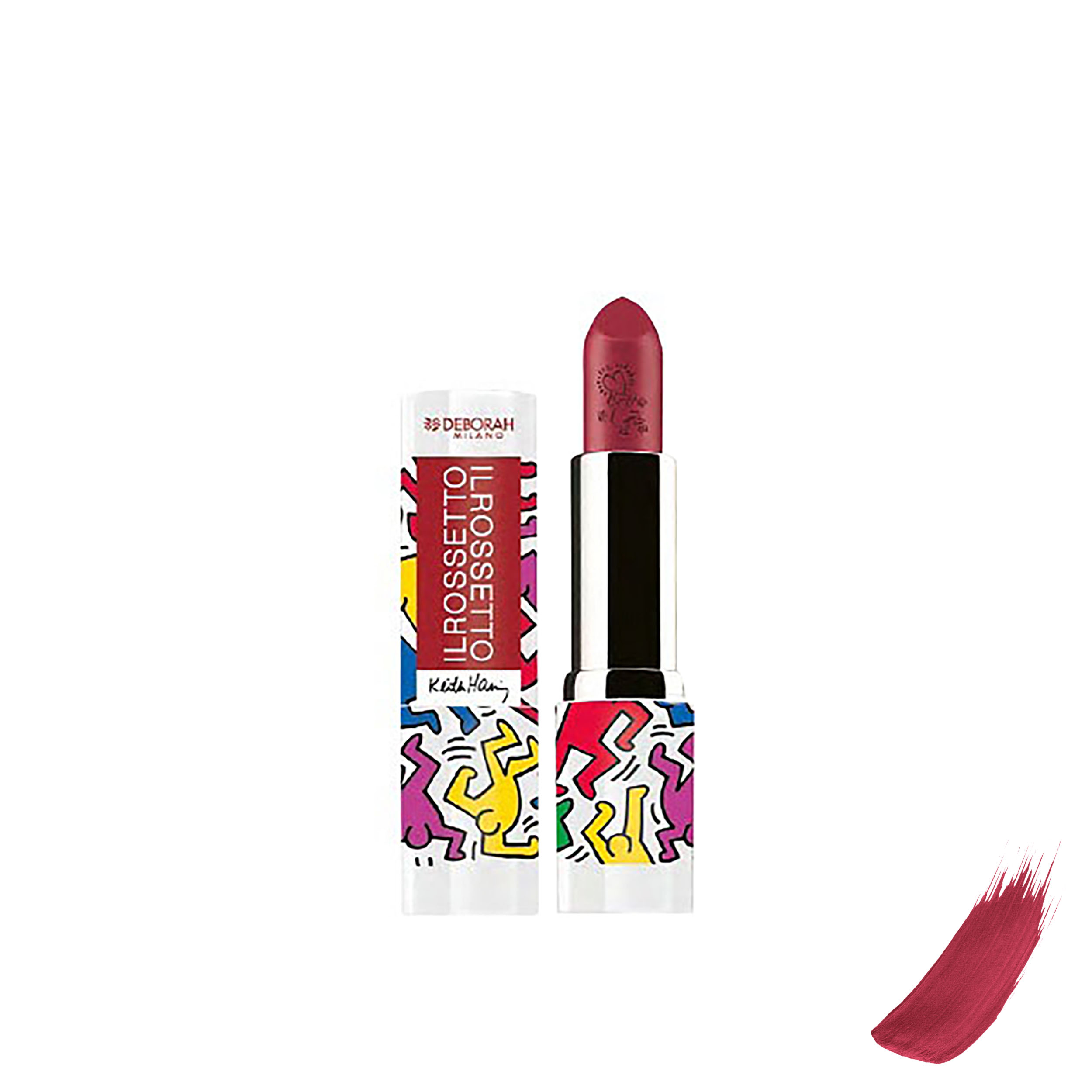 رژ لب جامد دبورا سری keith haring شماره 03_6096e4713291d.jpeg رژ لب جامد دبورا سری keith haring شماره 03 - Image 1