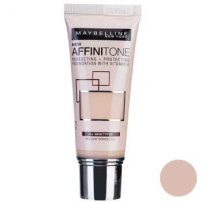 کرم پودر میبلین مدل Affinitione NU gb 02 Light Porce