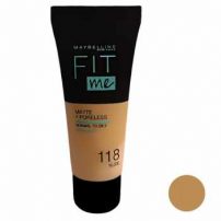 کرم پودر میبلین مدل Fit Me شماره 118