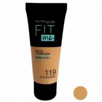 کرم پودر میبلین مدل Fit Me شماره 119