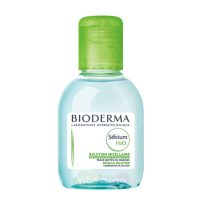 محلول پاک کننده آرایش بایودرما مدل Sebium H2O حجم 100 میلی لیتر