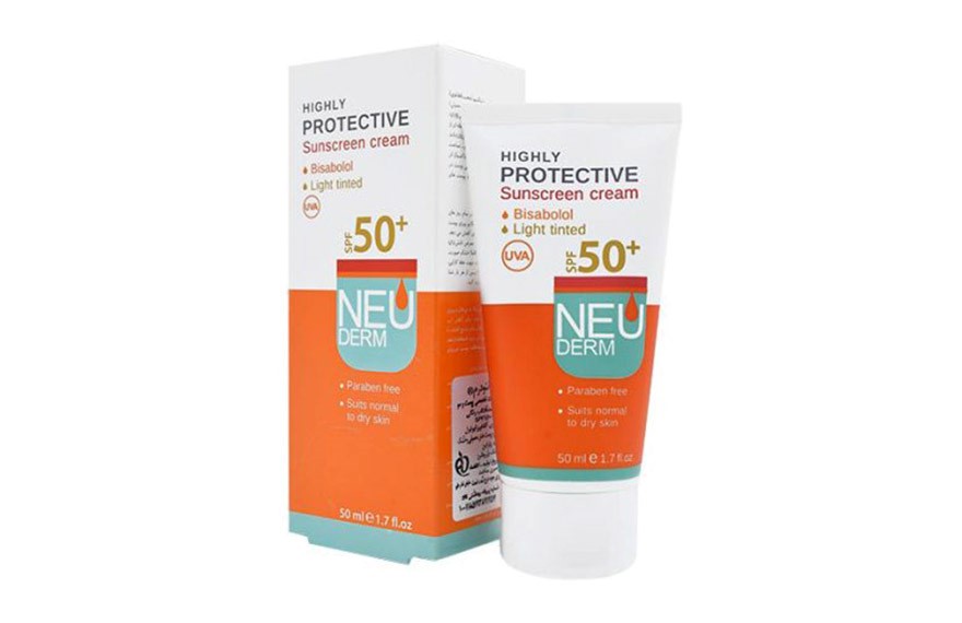 کرم ضد آفتاب نئودرم مدل Highly Protective پوست خشک
