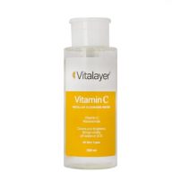 میسلار صورت ویتالیر مدل Vitamin C حجم 250 میلی لیتر
