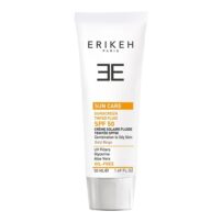 فلوئید ضد آفتاب و ضد جوش رنگی فاقد چربی SPF50 بژ طلایی اریکه