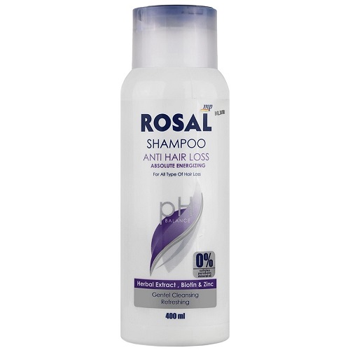 شامپو ضد ریزش مو رزال مدل Anti Hair Loss حجم 400 میلی لیتر