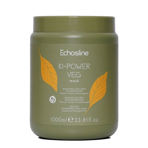 ماسک مو کراتین اچ اس لاین مدل KI-POWER VEG حجم 1000 میلی لیتر